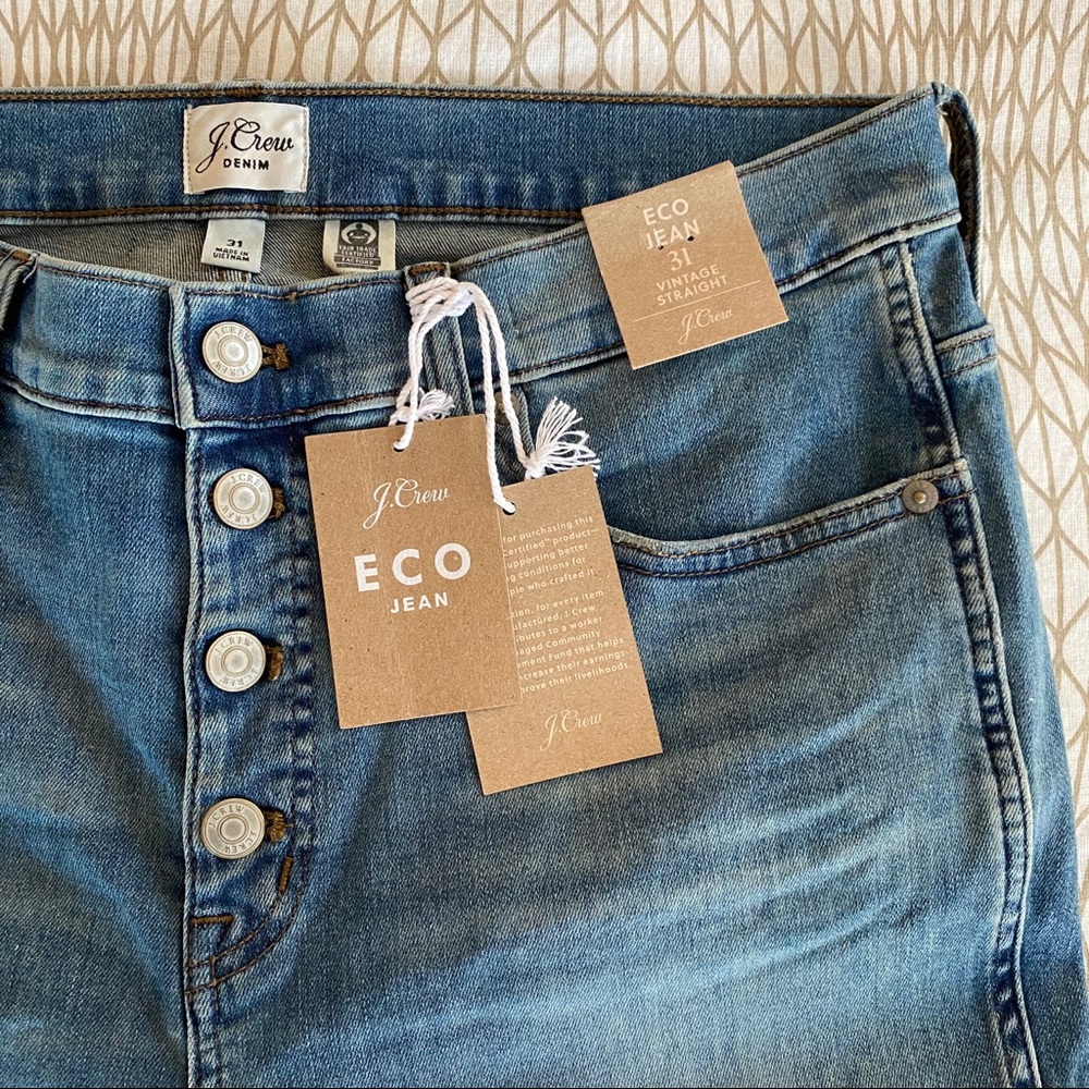 J. Crew Vintage Eco Crop Jeans